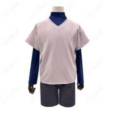 HUNTER×HUNTER キルア コスプレ衣装 軽やかで動きやすく写真映えするセット - 1枚目の画像（サムネイル）