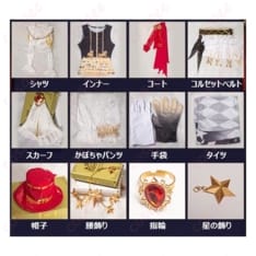 IdentityV 曲芸師マイク・モートン 星の王 コスプレ衣装 華やかで舞台映えするサーカス調セット - 5枚目の画像（サムネイル）