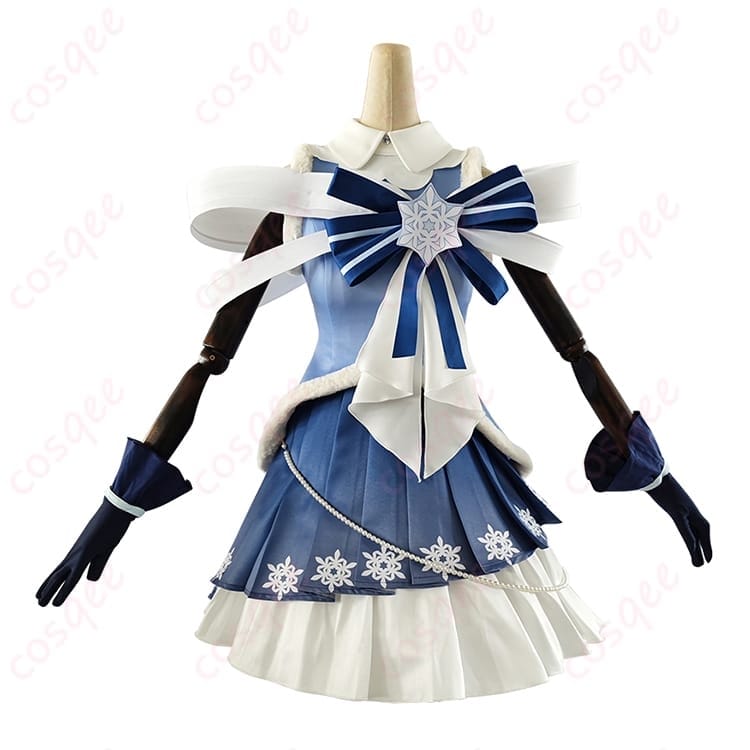 SNOW MIKU 2025 雪ミクのキラめく世界を纏えるコスプレ衣装｜写真映えと着やすさを両立 - 1枚目の画像