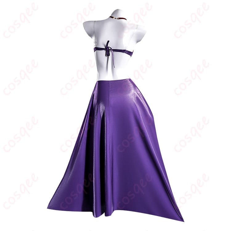 FGOアーケード版ジャンヌ・ダルク〔オルタ〕霊衣ヴィヨレットの黒紫ゴシックを美しく纏うコスプレ衣装 - 4枚目の画像