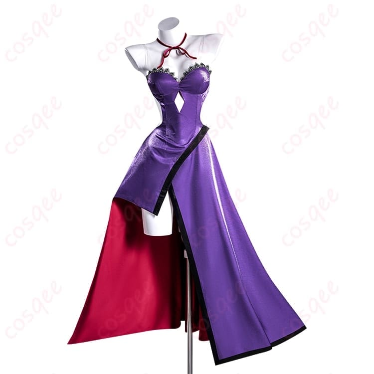 FGOアーケード版ジャンヌ・ダルク〔オルタ〕霊衣ヴィヨレットの黒紫ゴシックを美しく纏うコスプレ衣装 - 1枚目の画像