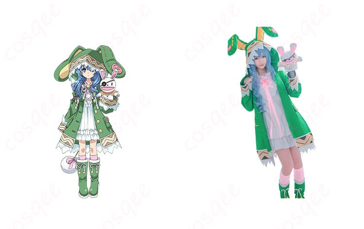 デート・ア・ライブ 氷芽川四糸乃 コスプレ衣装とキャラクターのコラボ画像 - 忠実再現されたコスプレ衣装の美しいデザイン