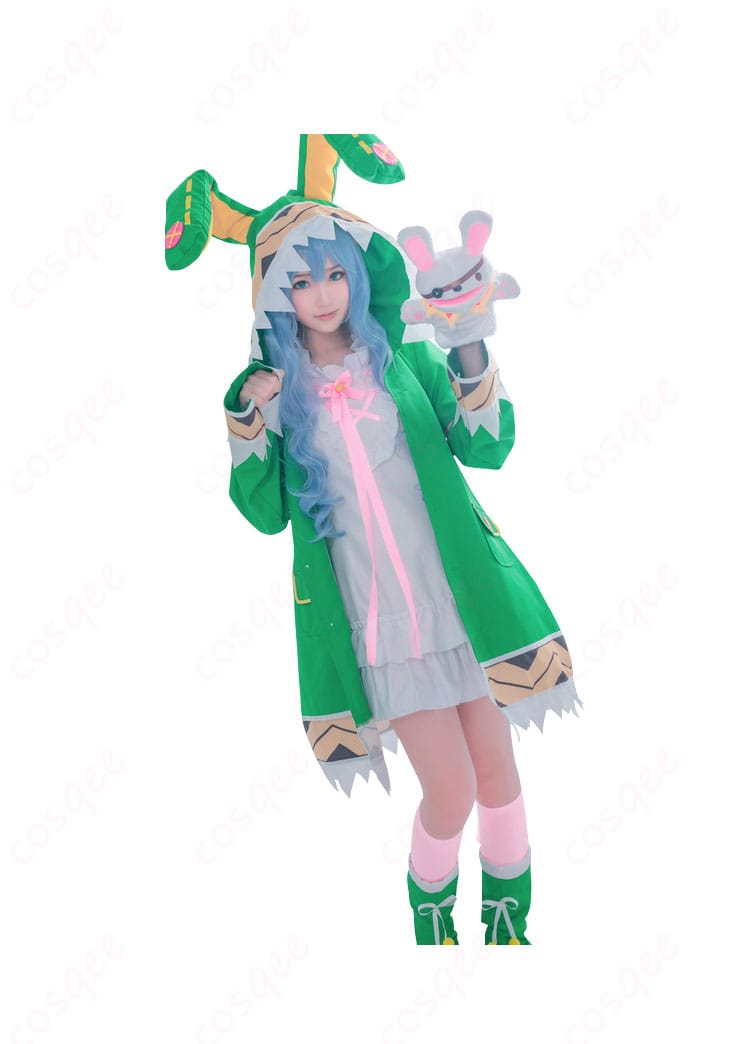 氷芽川四糸乃 コスプレ衣装着用の詳細 - 高品質な生地とディテールが魅力的