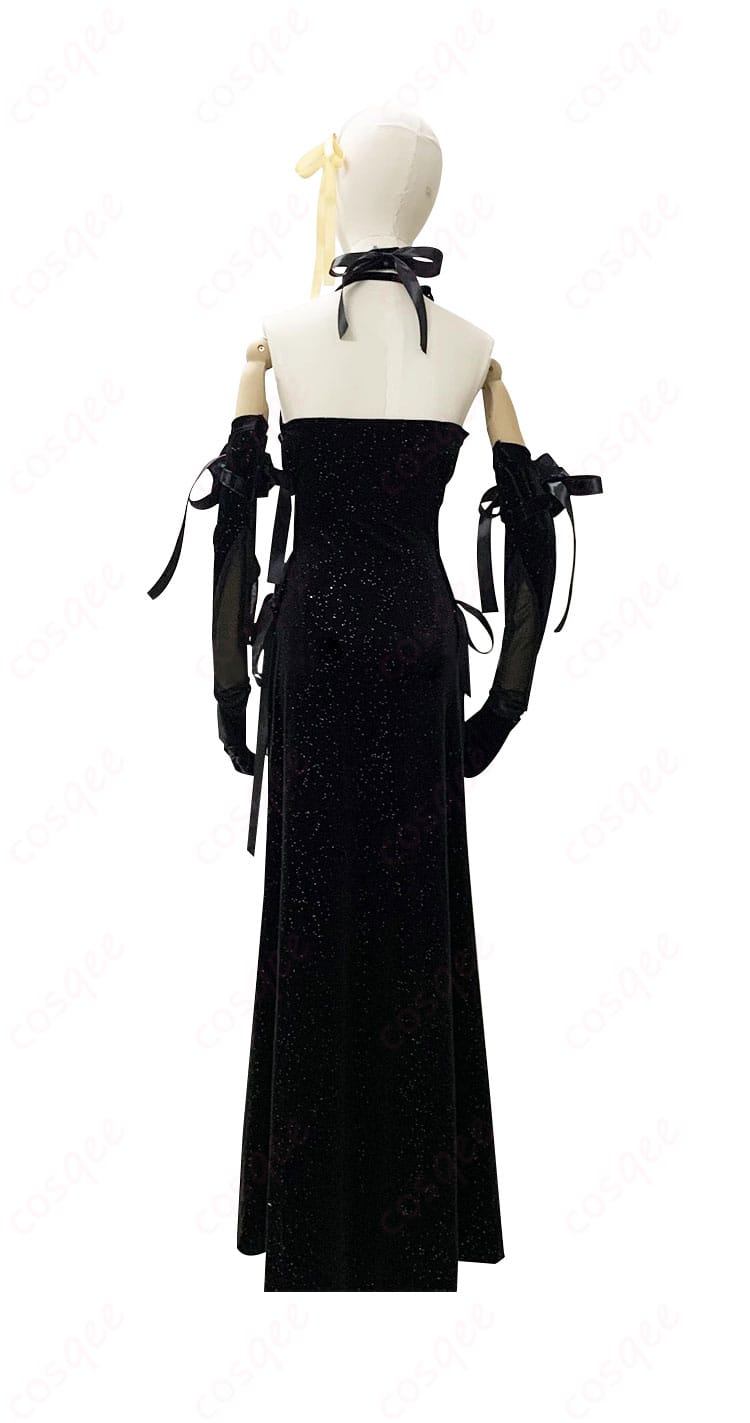 モダニア コスプレ衣装 背面のディテール。高品質な素材と精密な縫製で完璧な再現を実現。