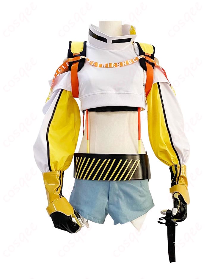 エレグ コスプレ衣装 正面画像。勝利の女神:NIKKEのキャラクターの魅力を最大限に引き出した衣装。