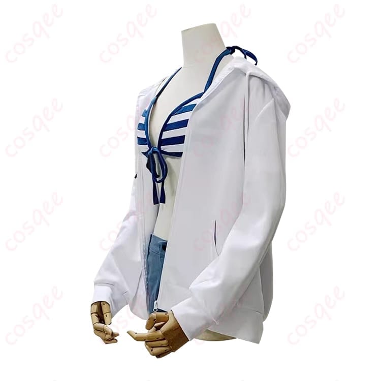 ブルーアーカイブ 奥空アヤネの水着コスプレ｜爽やかガーリーで写真映え、動きやすくサイズ調整可 - 2枚目の画像