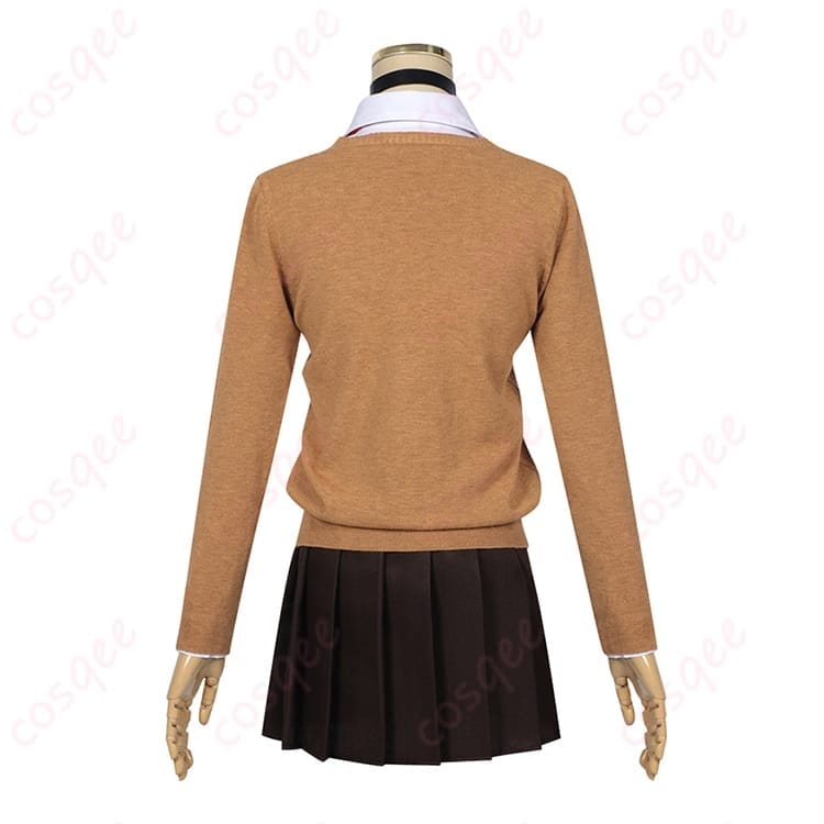 ダンダダン 綾瀬桃の学園制服コスプレ一式 透け感レイヤーで写真映えしやすい仕上がり - 3枚目の画像