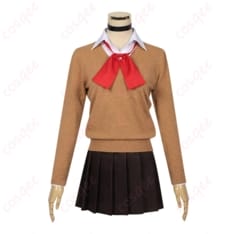 ダンダダン 綾瀬桃の学園制服コスプレ一式 透け感レイヤーで写真映えしやすい仕上がり - 1枚目の画像（サムネイル）