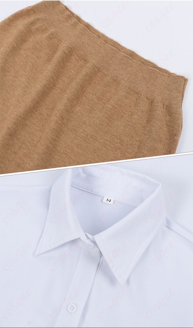 綾瀬桃 制服 コスプレ衣装の装飾ディテール。全体的なデザインと細部の仕上がりを確認!