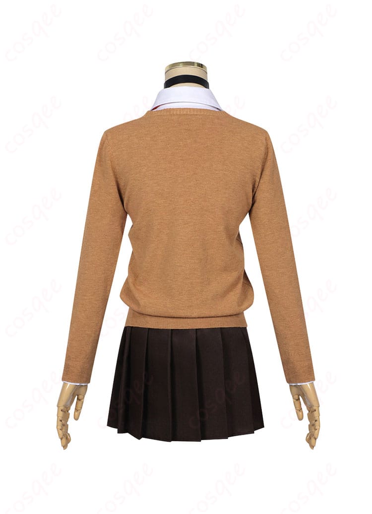 ダンダダン 綾瀬桃 制服 コスプレ衣装の背面画像。後ろのディテールとデザインをチェック!