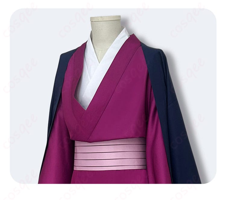 宇髄天元 コスプレ衣装 衣領装飾の細部写真|刺繍と装飾がリアルに再現