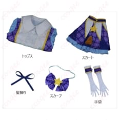 アイカツ！氷上スミレ ブルーパレード風コスプレ衣装 クールで上品に決まる一着 - 5枚目の画像（サムネイル）