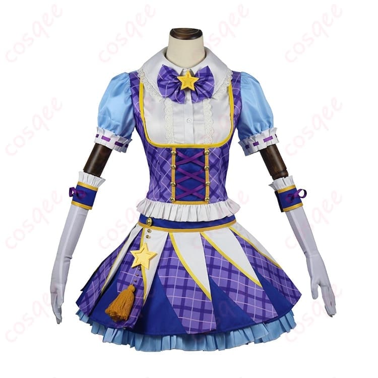 アイカツ！氷上スミレ ブルーパレード風コスプレ衣装 クールで上品に決まる一着 - 1枚目の画像