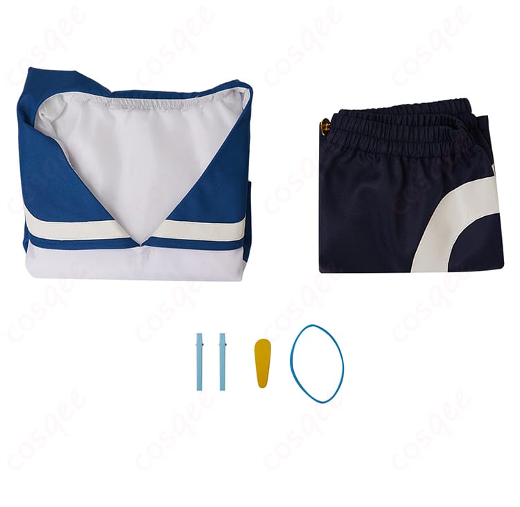 セット内容の表示画像 – ONE PIECEナミファンの少女コスプレ衣装のセット内容