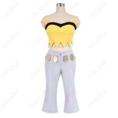 ポケットモンスター カリン HGSS版コスプレ衣装 ダークに決まる上品セットアップ - 1枚目の画像（サムネイル）