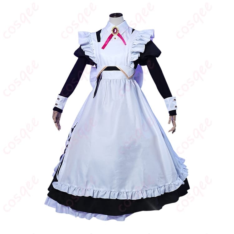 にじさんじ セレン龍月 メイド服コスプレ 上品で写真映えするシルエットが魅力 - 1枚目の画像