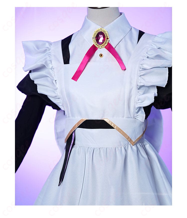 服の襟元とリボン装飾の詳細 - 高品質なリボンと襟元デザイン