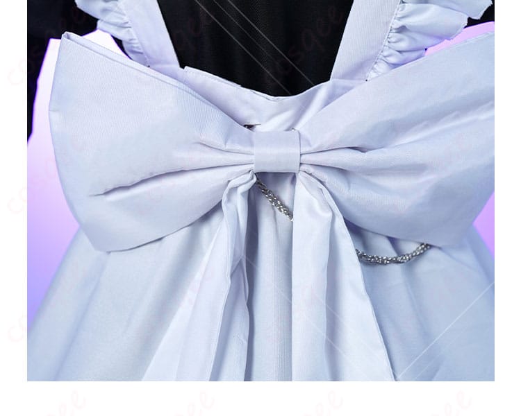 服の背面リボン装飾の詳細 - バックリボン装飾の高い再現度