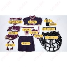 魔法少女にあこがれて マジアベーゼ 夜蜘蛛の帳 コスプレ衣装 妖艶に決まる映えシルエット - 7枚目の画像（サムネイル）