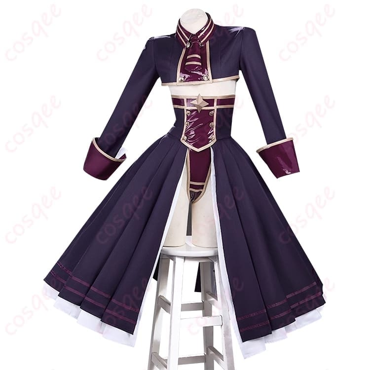 魔法少女にあこがれて マジアベーゼ 夜蜘蛛の帳 コスプレ衣装 妖艶に決まる映えシルエット - 2枚目の画像