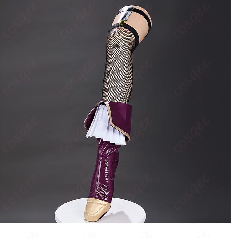 ブーツとレッグソックス装飾詳細 - マジアベーゼ コスプレ衣装 ブーツとレッグソックスのディテール