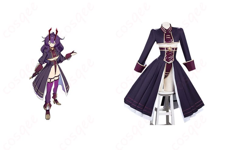 商品正面とキャラクターの画像 - 魔法少女にあこがれて マジアベーゼ コスプレ衣装 正面とキャラクターの組み合わせ