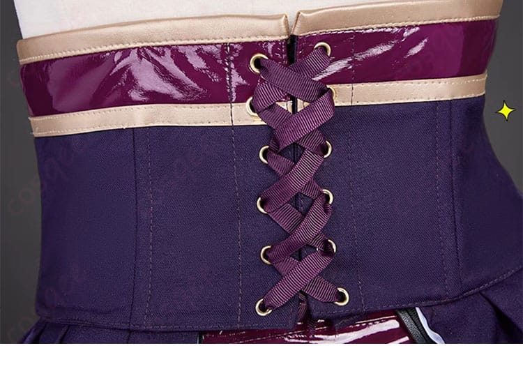 服の背面ディテール - マジアベーゼ コスプレ衣装 背面ディテール