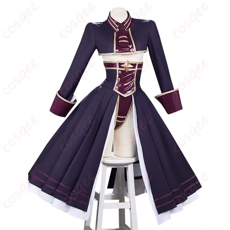 魔法少女にあこがれて マジアベーゼ 夜蜘蛛の帳 コスプレ衣装 妖艶に決まる映えシルエット - 1枚目の画像