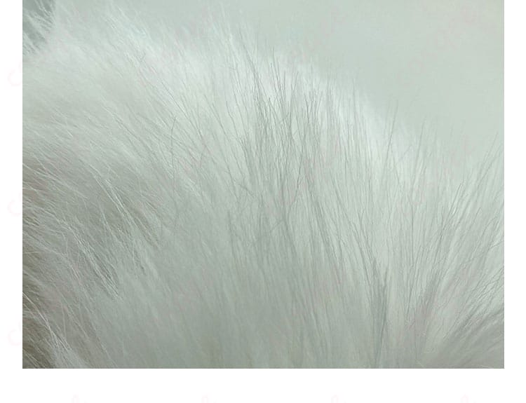 「第五人格」レディ・ファウロ コスプレ衣装のファー装飾詳細