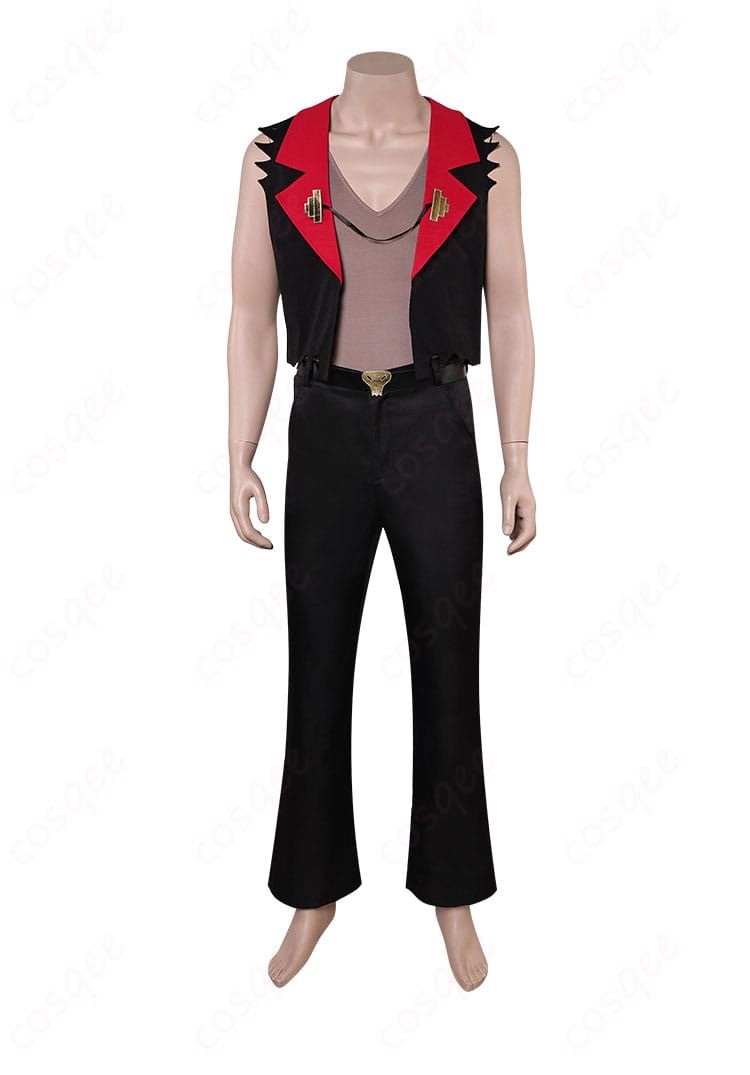 ヘルヴァ・ボス サタン コスプレ衣装 正面図。高忠実再現のコスプレ衣装。