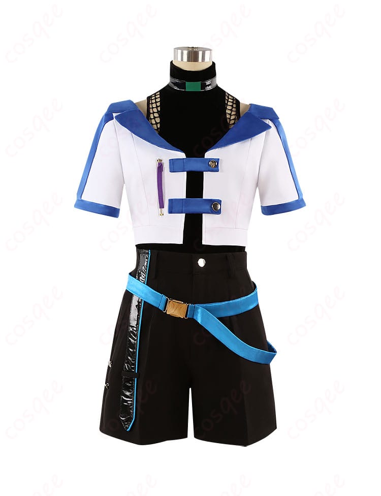 原神 放浪者(スカラマシュ) コスプレ衣装 正面画像。ディテールまで忠実に再現された衣装。