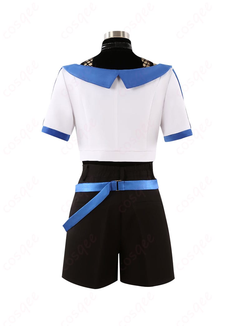 原神 放浪者(スカラマシュ) コスプレ衣装 背面画像。背面のデザインと仕上がりを確認できる画像。