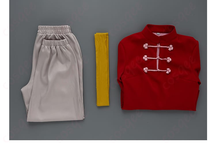 セット内容を展示する画像 - 銀魂 神楽 コスプレ衣装 セット内容