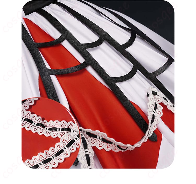 スカートの装飾ディテール - 暁山瑞希 コスプレ衣装のスカートの装飾、完璧な再現