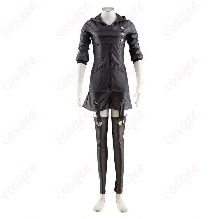 東京喰種 霧嶋董香の戦闘服コスプレ衣装 ダークに決まる着映えと快適さを両立 - 1枚目の画像