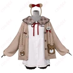 プロジェクトセカイ 草薙寧々 カフェモカ・ベア ルームウェア風コスプレ 着心地やさしく写真映え - 1枚目の画像（サムネイル）