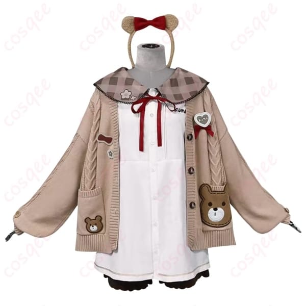 プロジェクトセカイ 草薙寧々 カフェモカ・ベア ルームウェア風コスプレ 着心地やさしく写真映え