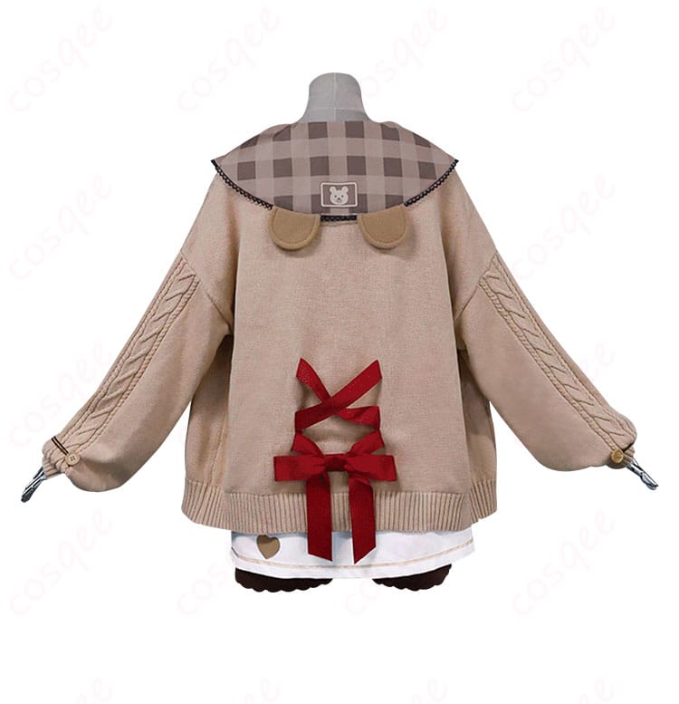 草薙寧々 コスプレ衣装 商品背面画像。衣装のディテールがしっかりと見え、全体的なデザインを確認できます。