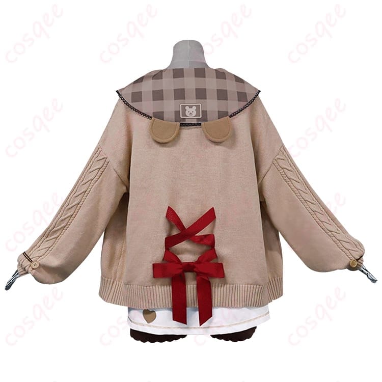 プロジェクトセカイ 草薙寧々 カフェモカ・ベア ルームウェア風コスプレ 着心地やさしく写真映え - 2枚目の画像