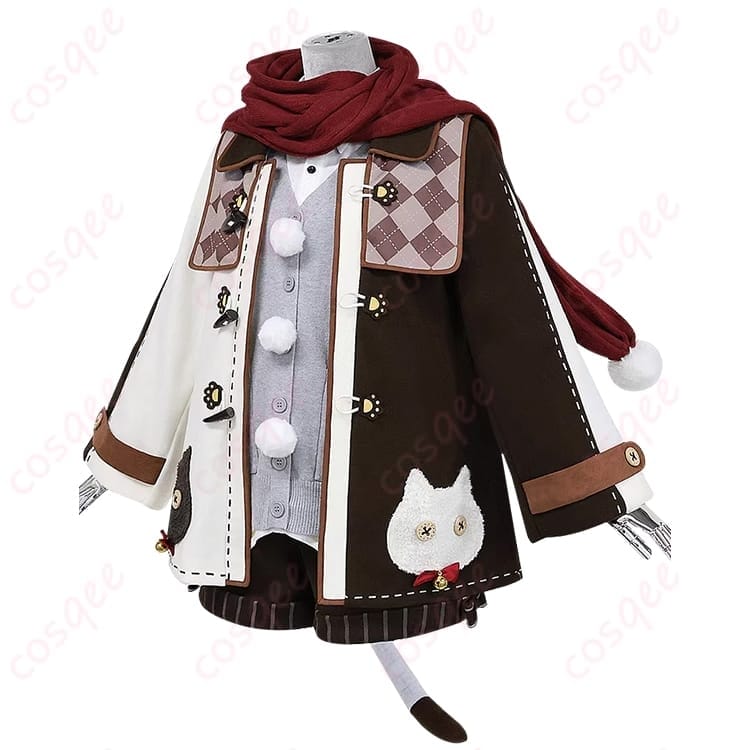 プロジェクトセカイ Warming Cat 男性用 冬服コスチューム一式で写真映えも着やすさも両立 - 2枚目の画像