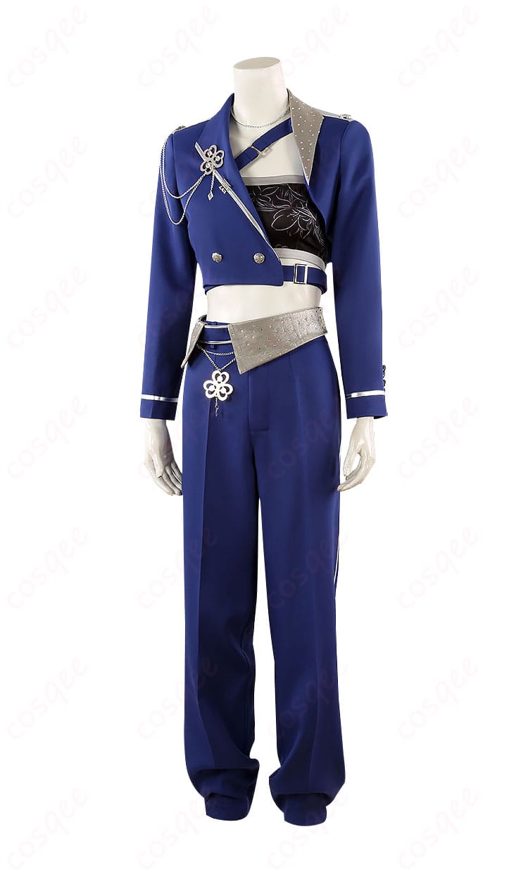 商品の左側から見たコスプレ衣装の写真。特訓後の衣装が引き立つ一枚。