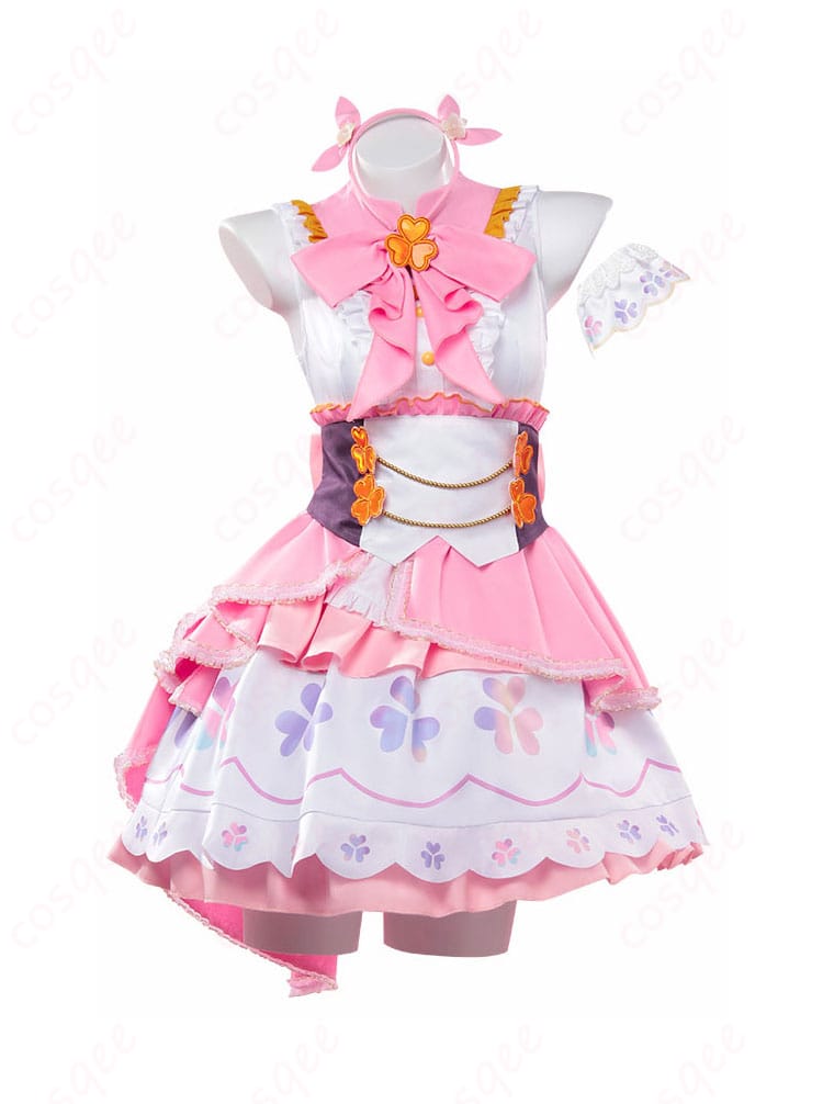 商品正面のコスプレ衣装。プロジェクトセカイ 桃井愛莉の衣装詳細。