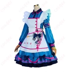 プロセカ 朝比奈まふゆ 猫耳おばけの案内人風コスプレ 上品モノトーンでダーク可愛い - 2枚目の画像（サムネイル）