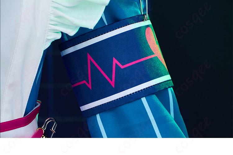 袖装飾細部画像 - 衣装の袖部分のディテール。柔らかな布地と繊細なデザインが印象的です。