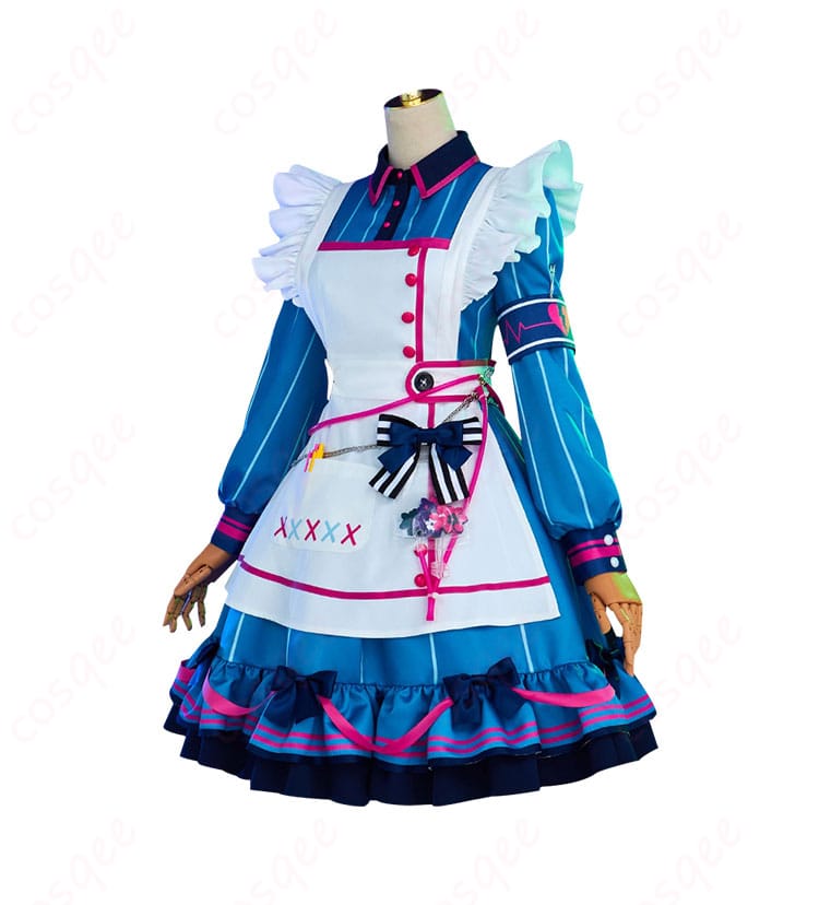 商品側面画像 - 衣装の側面ビュー。細部までデザインがしっかりと再現されています。