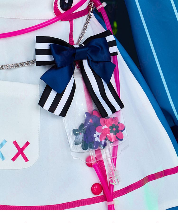 腰部装飾細部画像 - 衣装の腰部分のリボンと飾り。キャラクターらしい可愛らしさが表現されています。