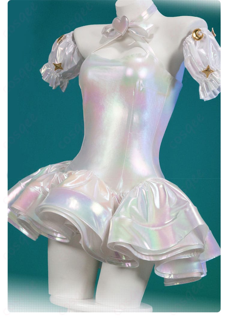 超絶最かわてんしちゃん コスプレ衣装の全体的な装飾細部。完璧に再現されたディテールが魅力的。