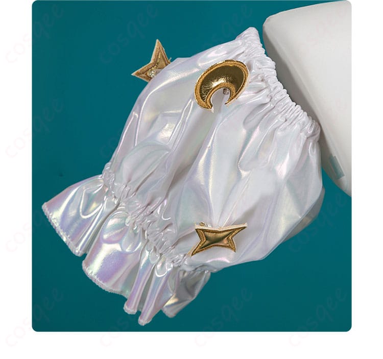 超絶最かわてんしちゃん コスプレ衣装の袖の装飾細部。繊細なデザインが特徴です。