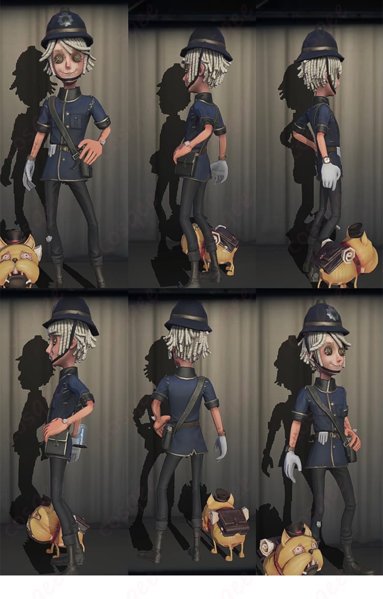 ポストマン(ビクター・グランツ)警官コスプレ衣装のキャラクター画像。IdentityVのゲームキャラクターを忠実に再現したコスプレ衣装。コスプレ愛好者必見!
