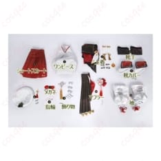 原神 フータオ 残雪に咲く紅 風コスプレ衣装 写真映えと品のあるダークレッド - 5枚目の画像（サムネイル）